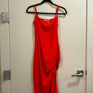 Reformation - Mignon dress - red/orange (hot day) - size 6 - NWT